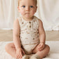 Jamie Kay Organic Cotton Archie Playsuit Forest Gathering