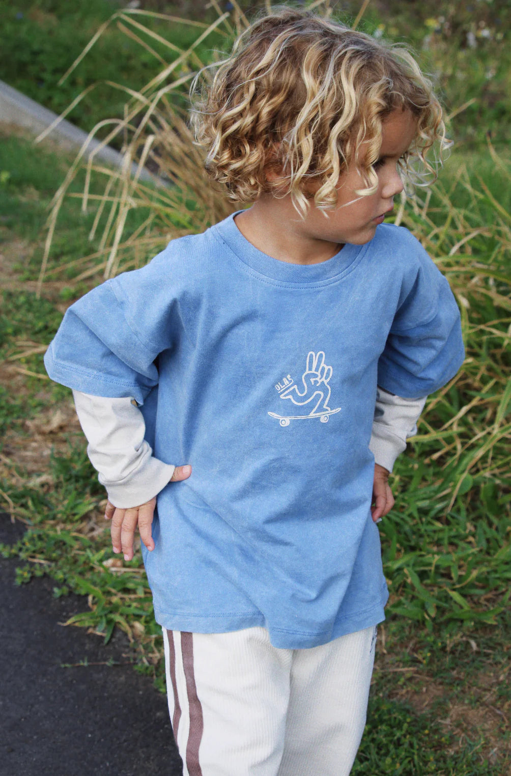 Olas Rollin Mini Long Sleeve