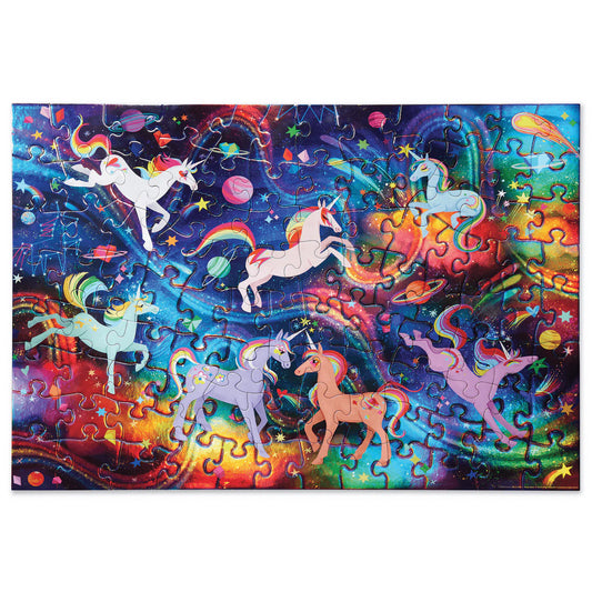 Crocodile Creek 100pc Unicorn Galaxy Puzzle