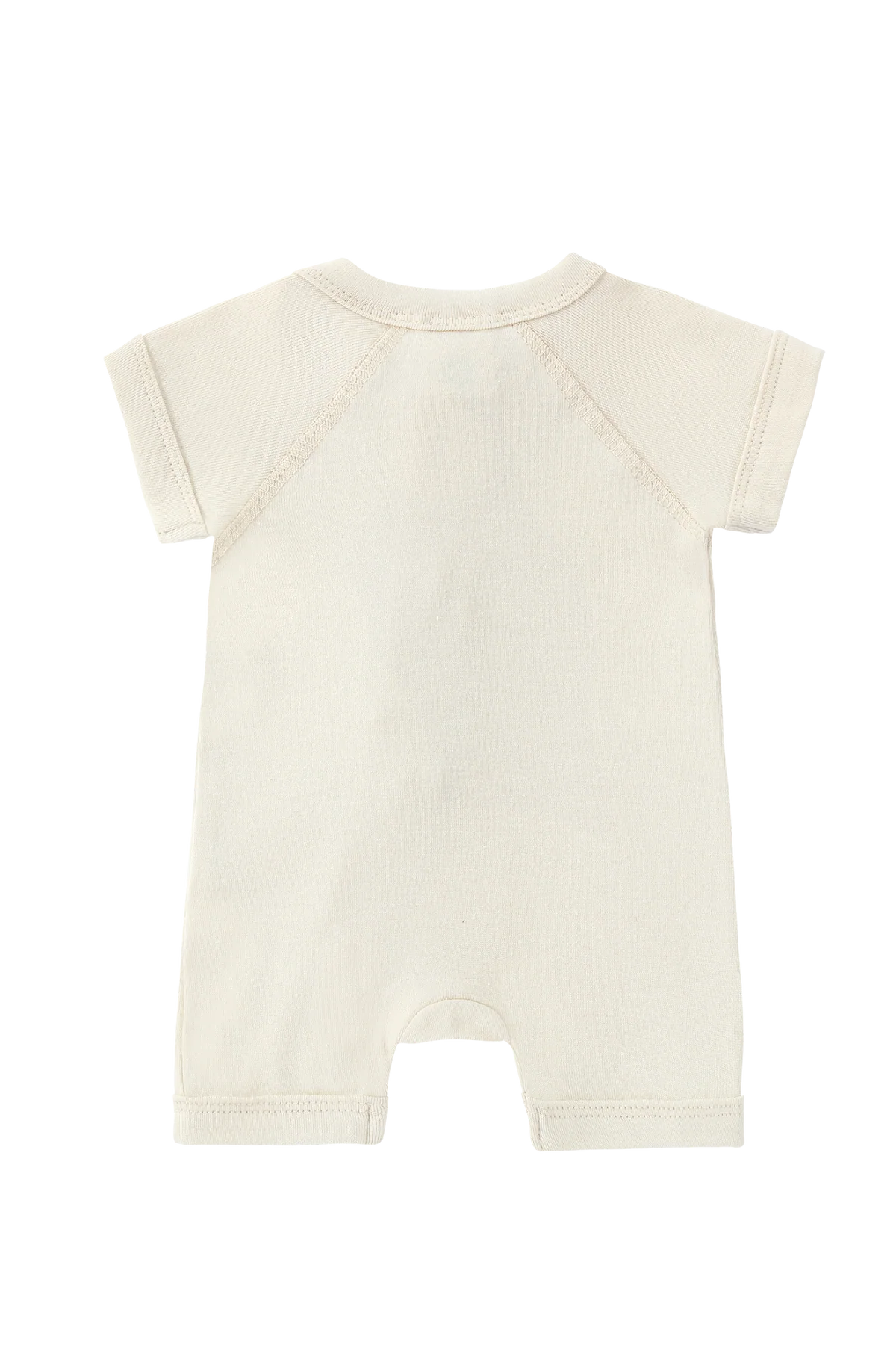 Susukoshi Zip Growsuit Short Sleeve Birch