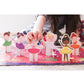 Sassi 40 piece 3D puzzle and book set learn colours ballerina