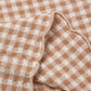 Rylee + Cru Wide Leg Pant Fawn Gingham
