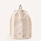 Mrs Ertha Beach Net Backpack Vanilla