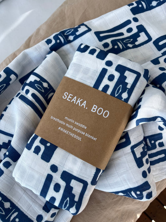Seaka.Boo Bamboo Cotton Wrap Yumi