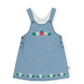 Goldie + Ace Wild Strawberry Pinafore Dress