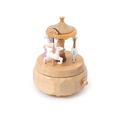 Wonderful Life Unicorn Exclusive Double Rotate Music Box