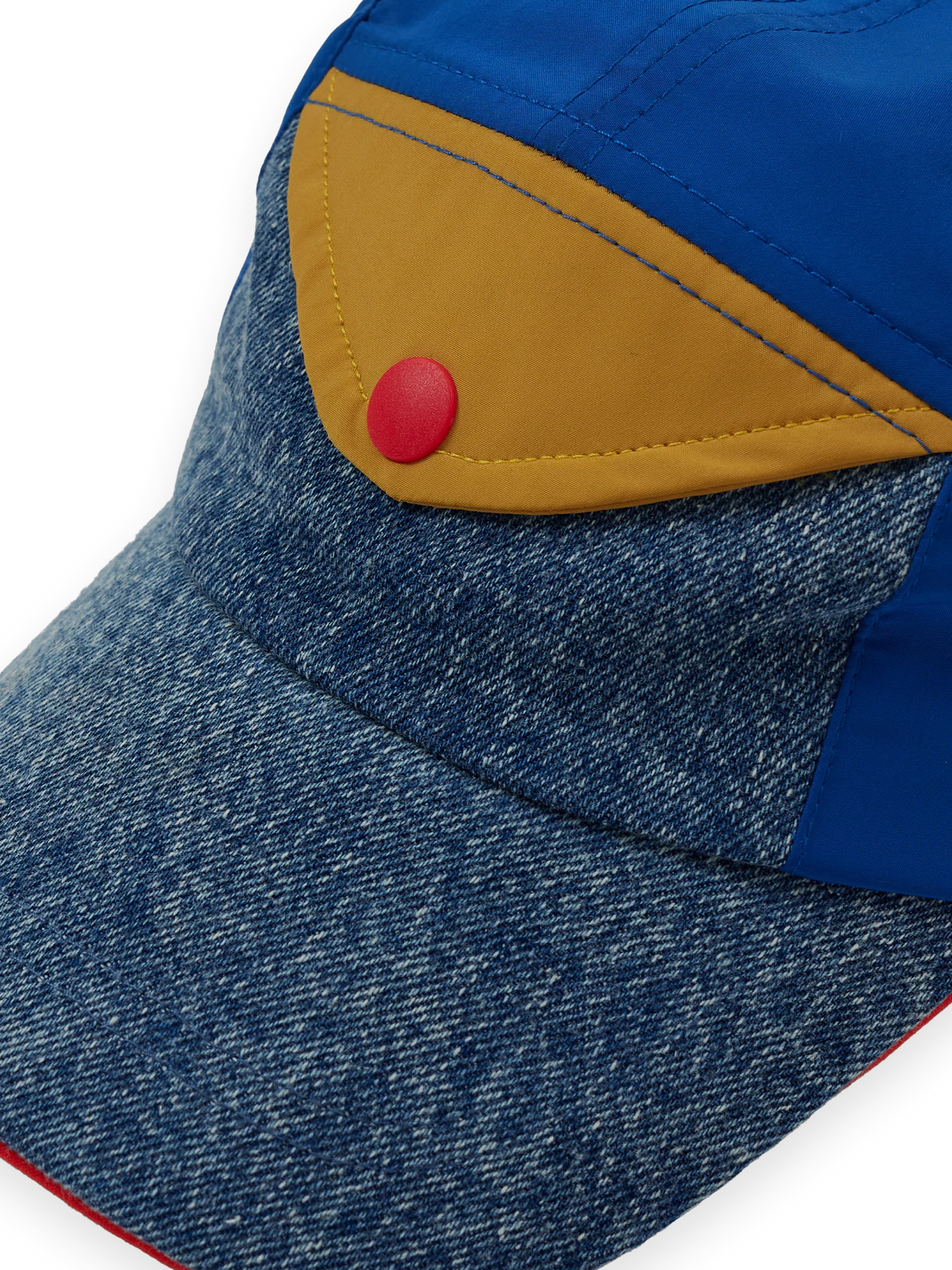 Goldie + Ace Colour Block Vintage Denim Cap