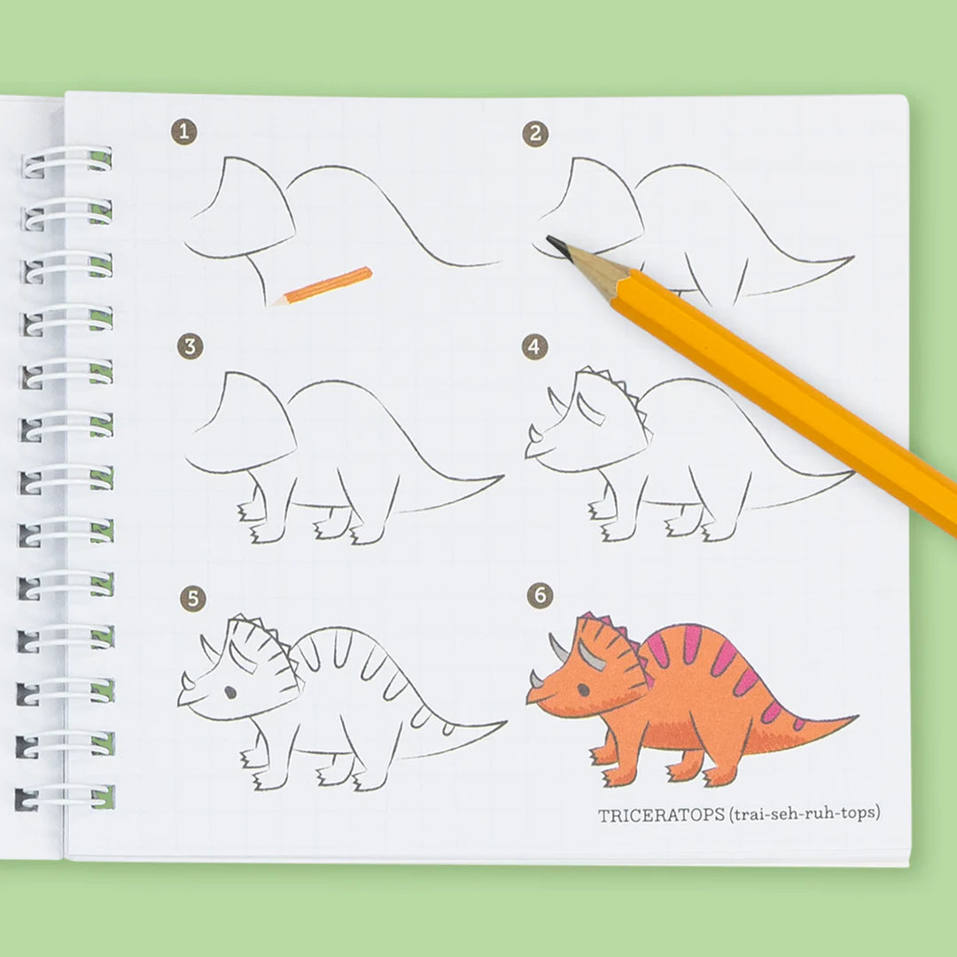 Tiger Tribe How To Draw Dinosaurs