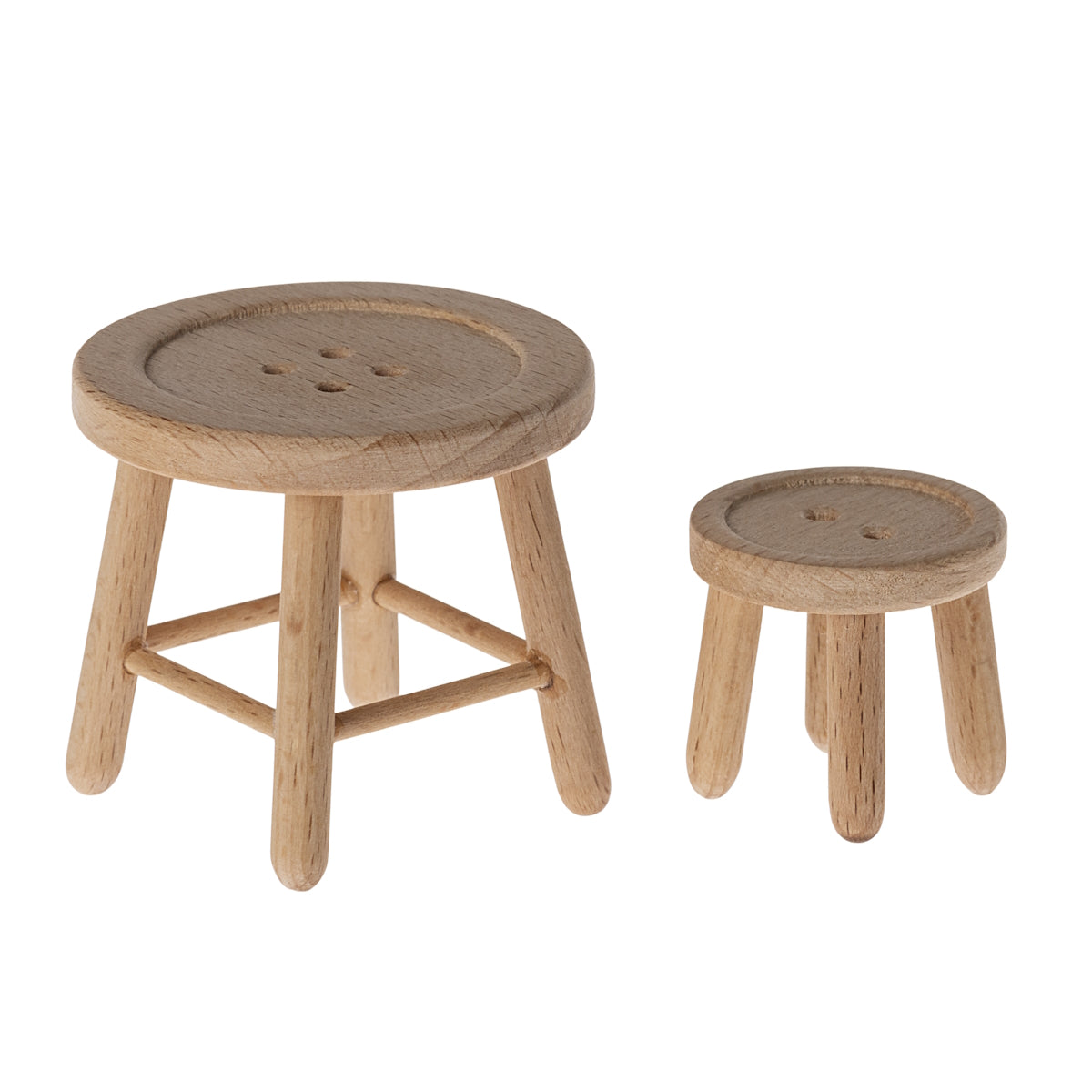 Maileg Mouse Table And Stool Set