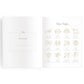 Fox + Fallow Baby Book Cloud Stripe