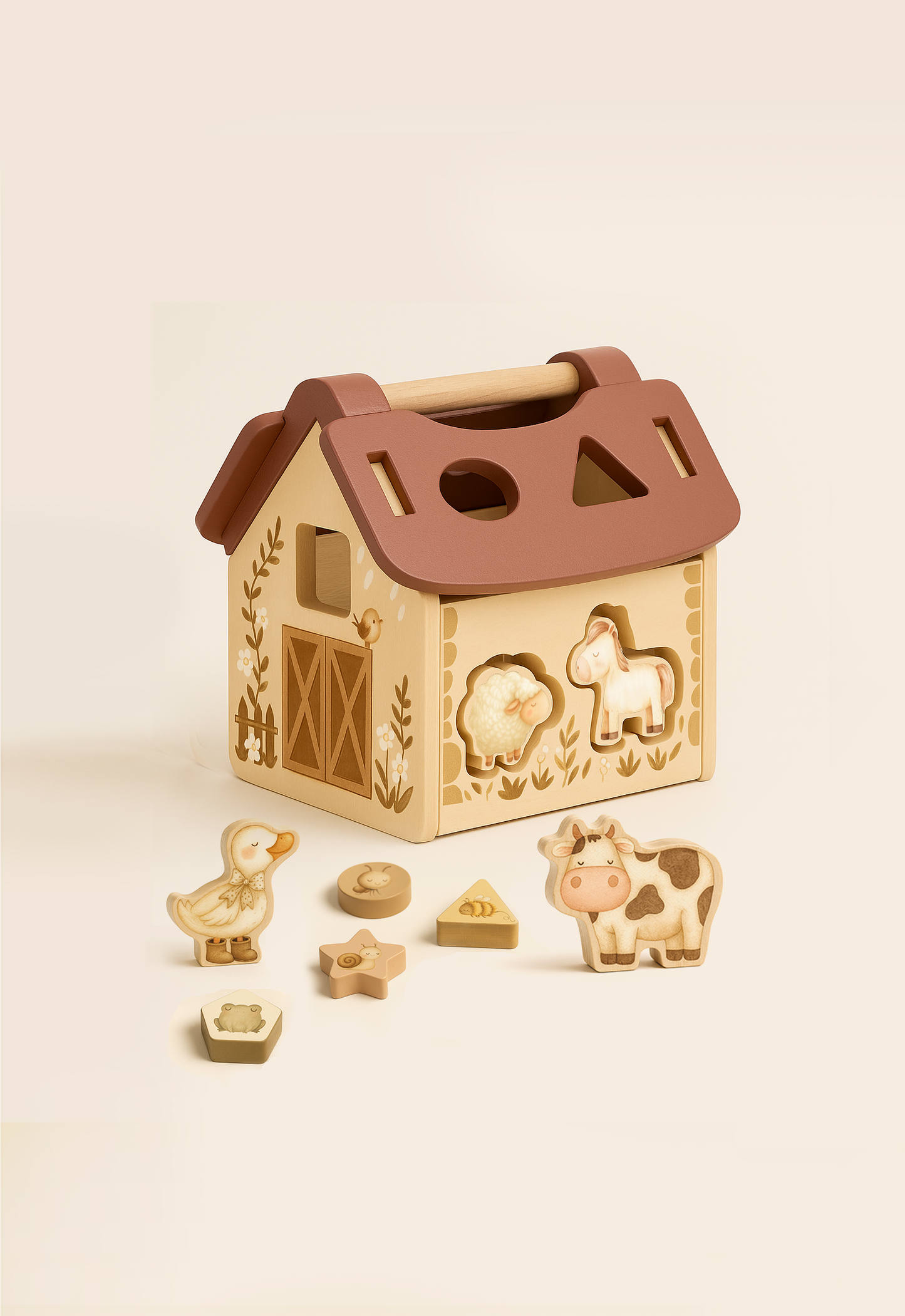 Mrs Ertha Tiny Barn Educational Puzzle