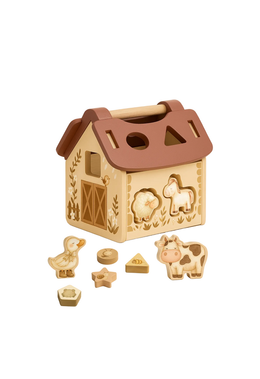Mrs Ertha Tiny Barn Educational Puzzle