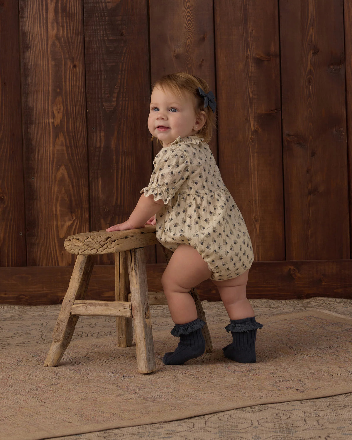 Rylee + Cru Liv Romper Vintage Fleur