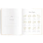 Fox + Fallow Baby Book Coffee Stripe