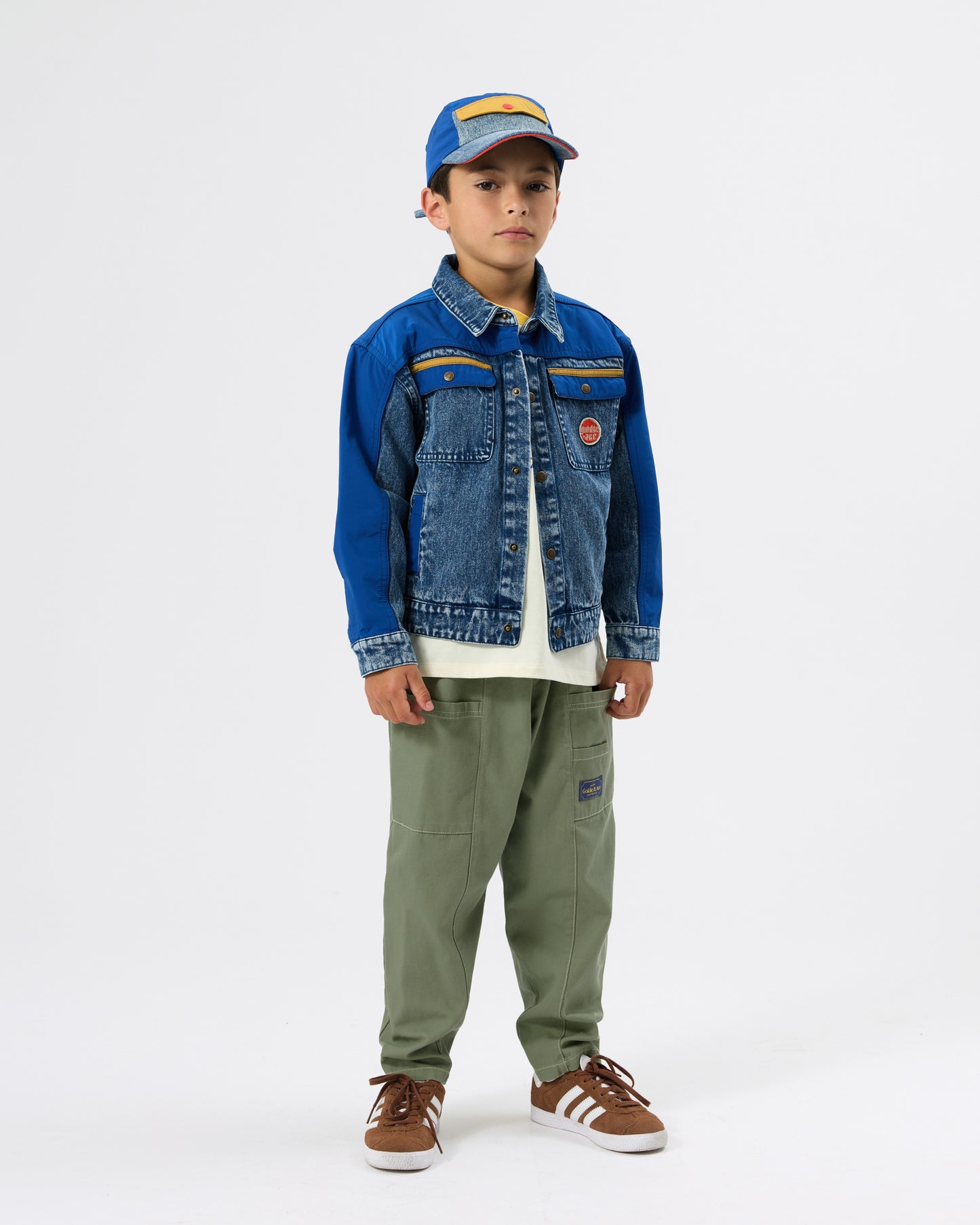 Goldie + Ace Carpenter Utility Kit Pocket Pant Sage