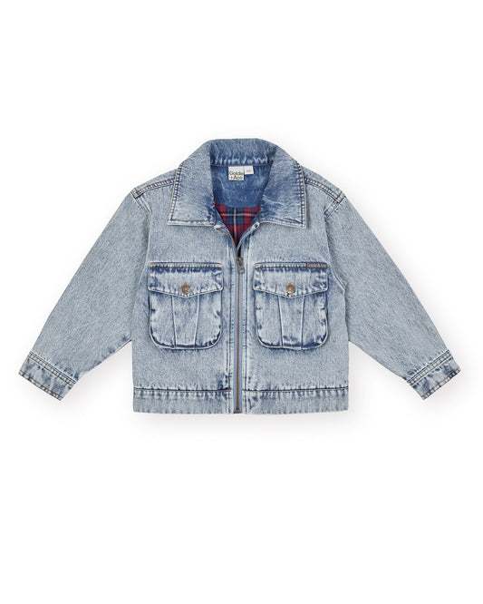 Goldie + Ace Dustin Denim Jacket Light Denim