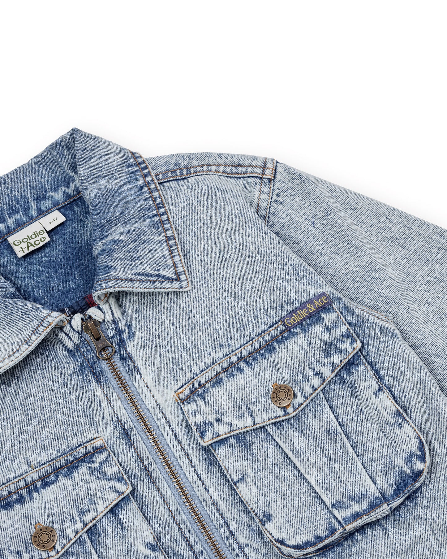 Goldie + Ace Dustin Denim Jacket Light Denim