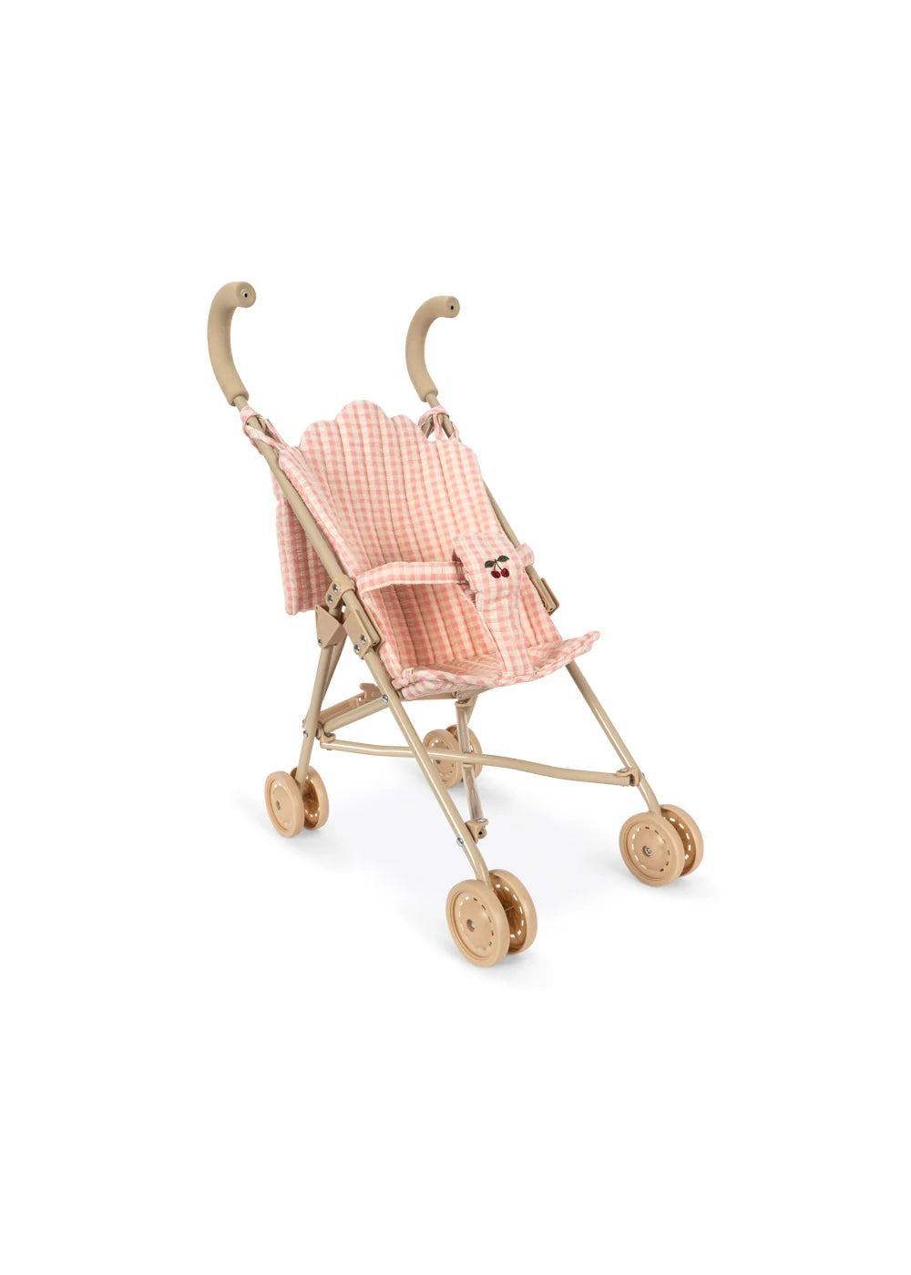 Konges Sløjd Poppy Doll Stroller Set Pink Check