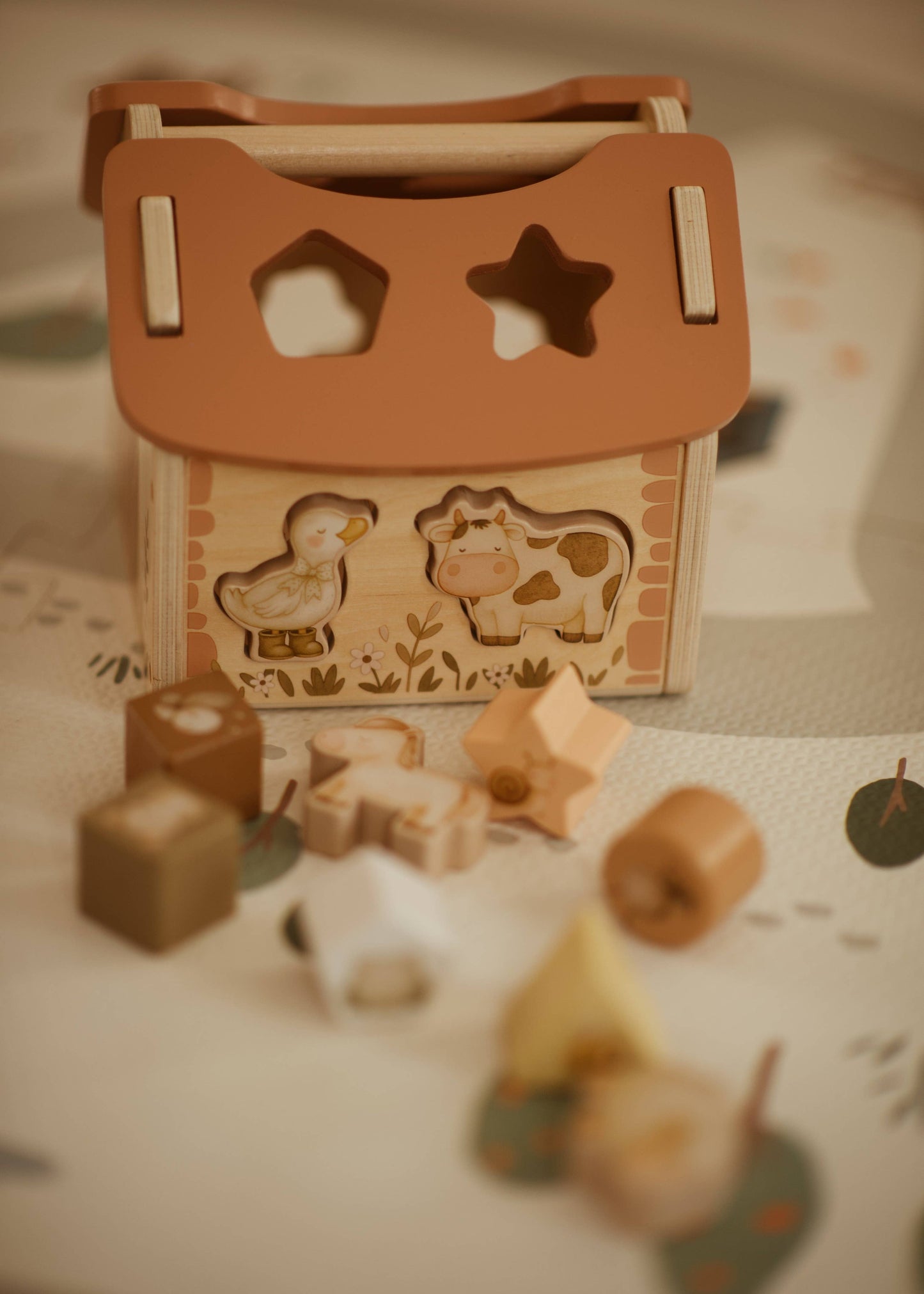 Mrs Ertha Tiny Barn Educational Puzzle