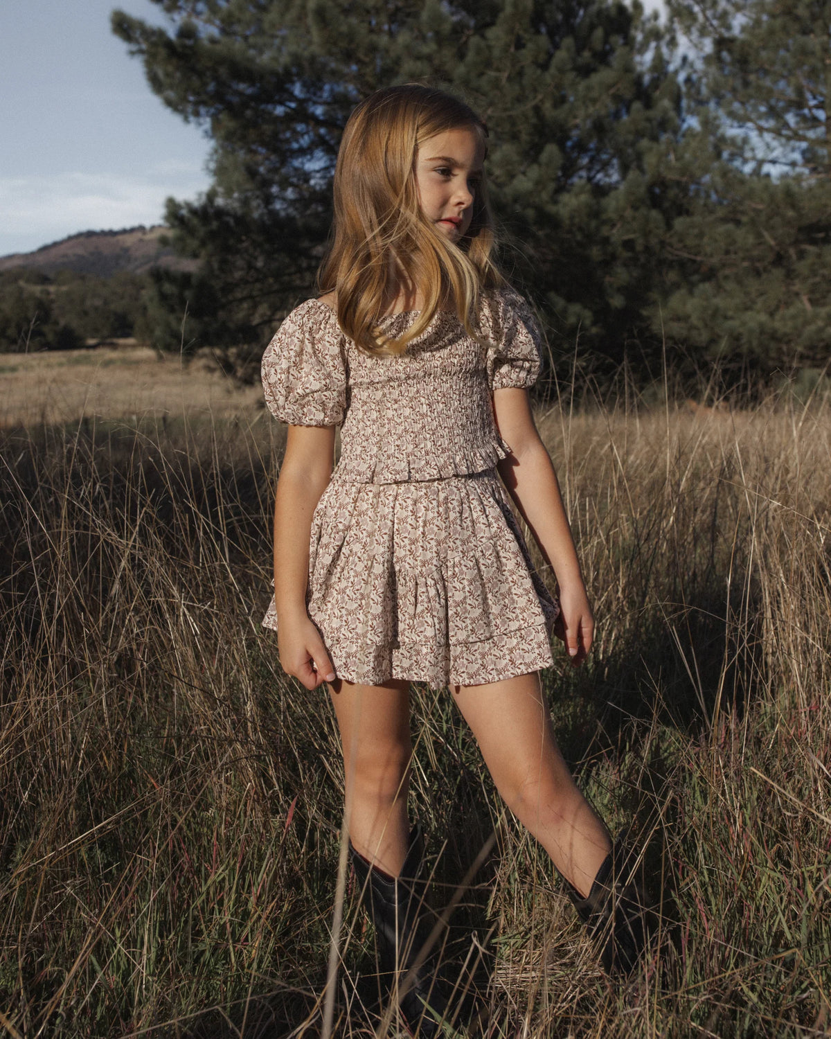 Rylee + Cru Trixie Top Primrose