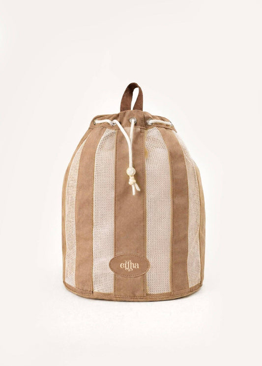 Mrs Ertha Beach Net Backpack Amber
