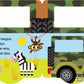 Book Mini Me - Shaped Board Book - The Jeep in the Jungle