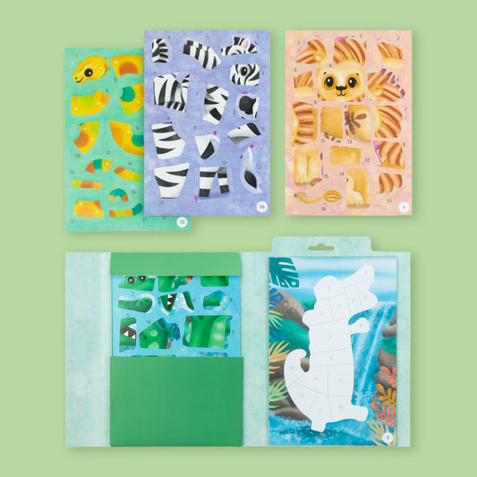 Tiger Tribe Sticker by Numbers Animals