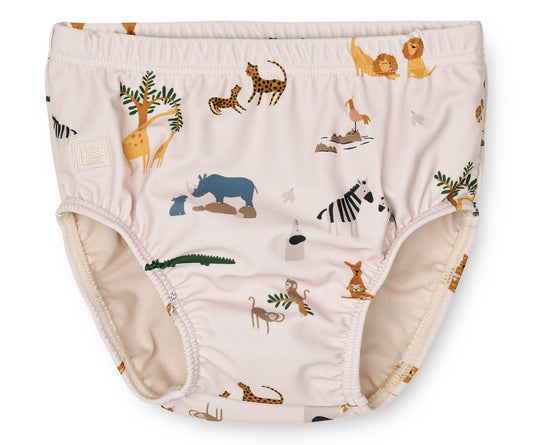 Liewood Baby Printed Swim Pant All Together / Sandy