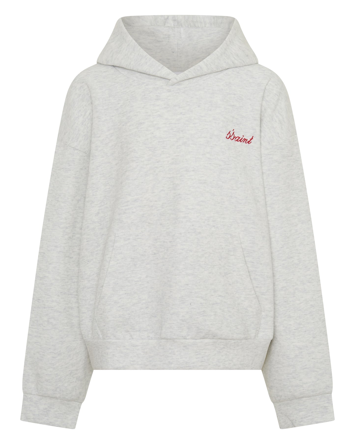 Sśaint Kids Logo Hoodie Grey & Red