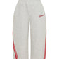 Sśaint Kids Barrel Pant Grey & Red