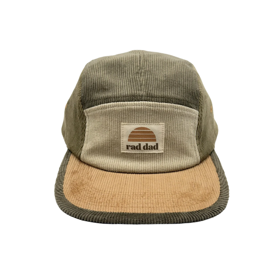Banabae Rad Dad Spliced 5 Panel Cord Cap Eucalyptus