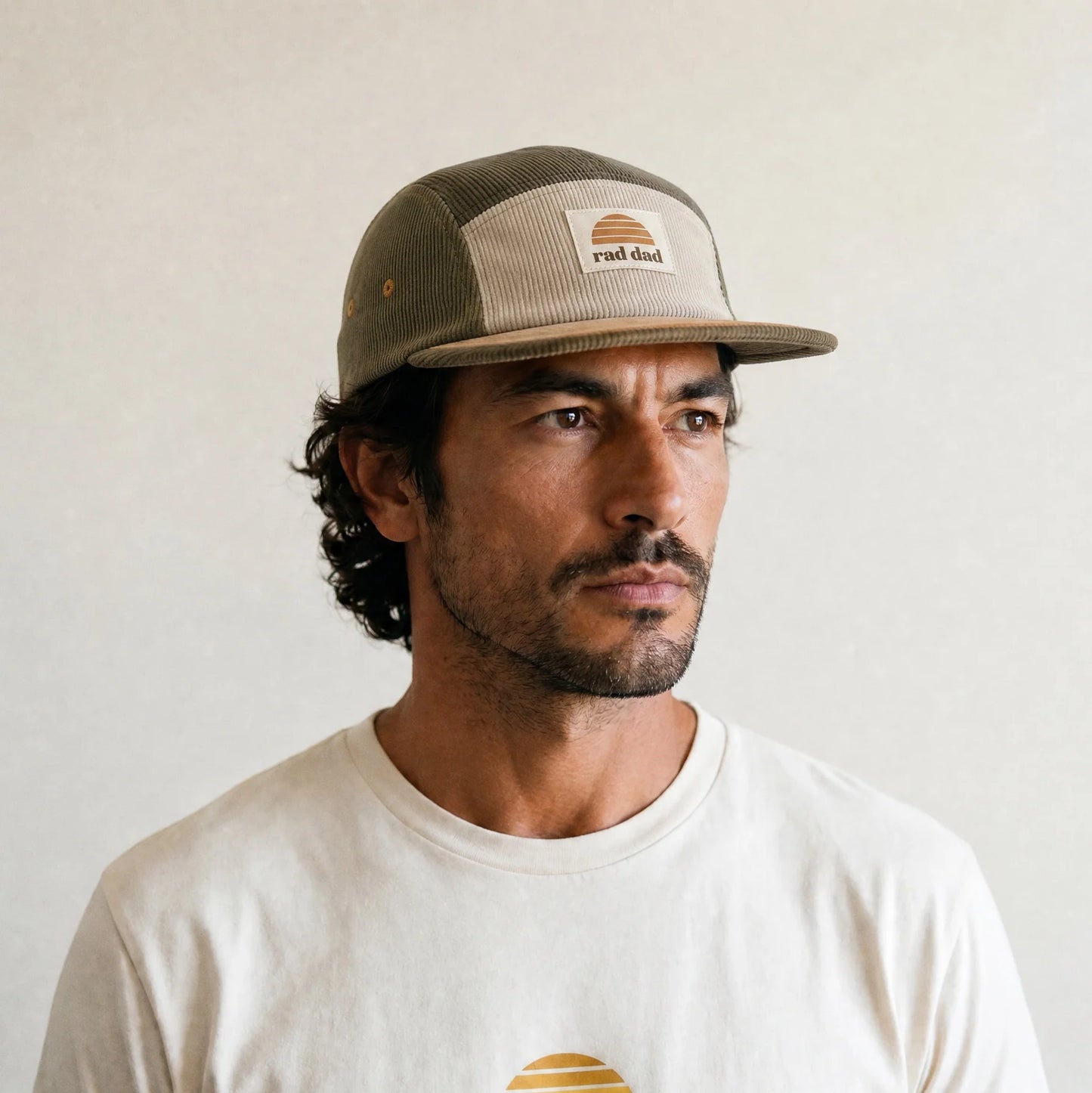 Banabae Rad Dad Spliced 5 Panel Cord Cap Eucalyptus