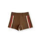 Grown Organic Milano Knit Shorts Brownie
