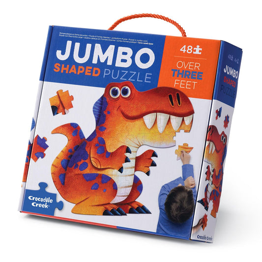 Crocodile Creek Jumbo Puzzle 48 Piece Dinosaur