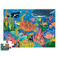 Crocodile Creek 36pc Floor Puzzle Foil Stamped Sea Turtle