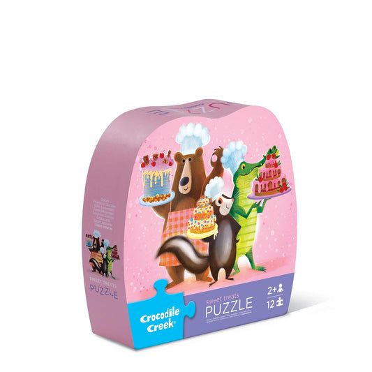 Crocodile Creek 12pc Mini PuzzleSweet Treats