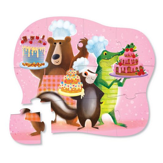 Crocodile Creek 12pc Mini PuzzleSweet Treats
