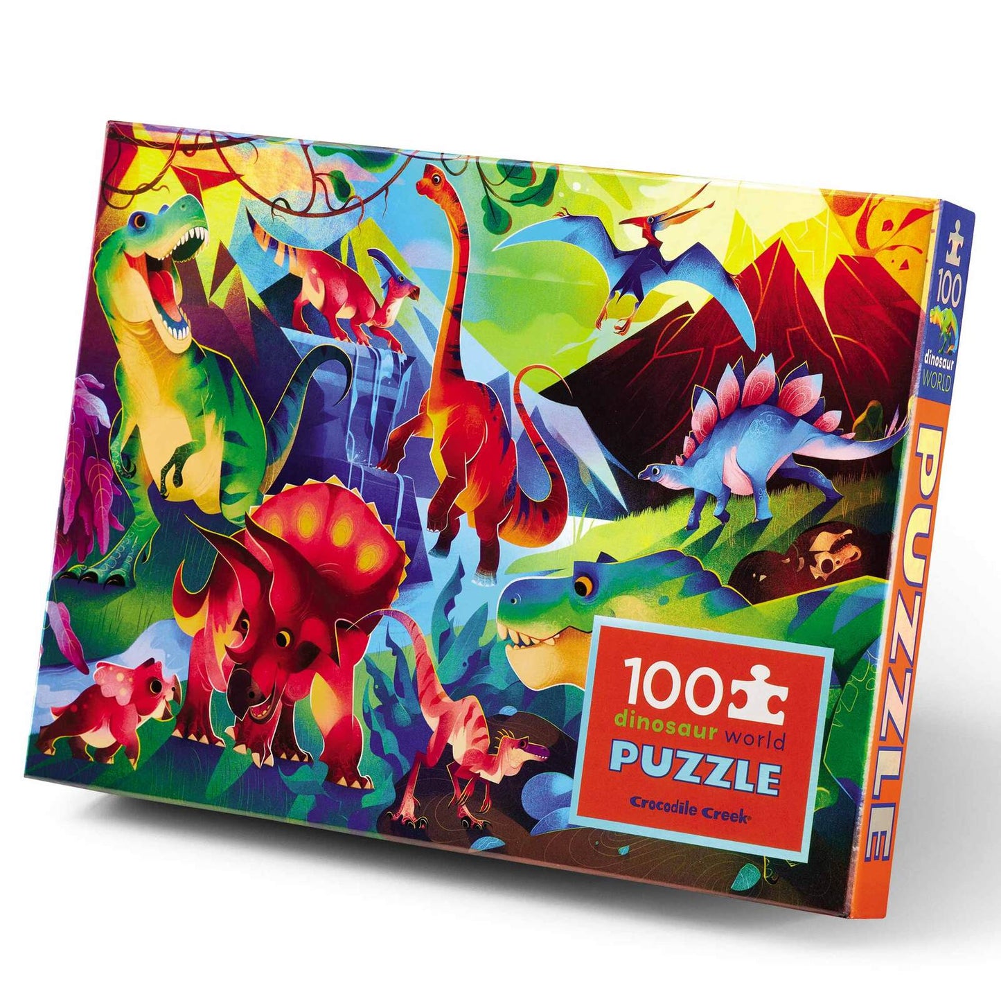 Crocodile Creek 100pc Dinosaur World