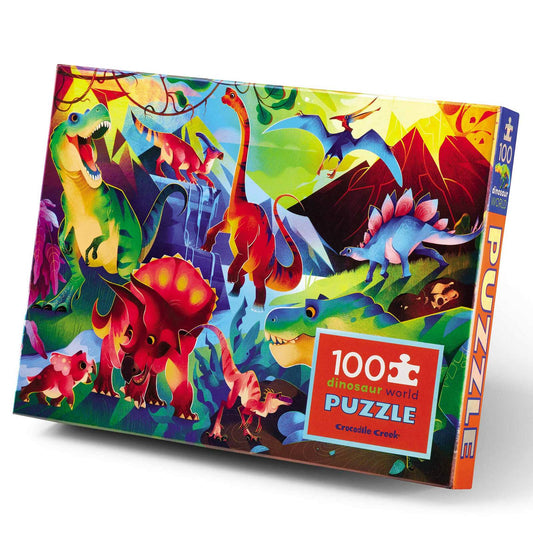 Crocodile Creek 100pc Dinosaur World