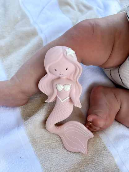Winnie Parkes Maeve the Mermaid Natural Rubber Teether