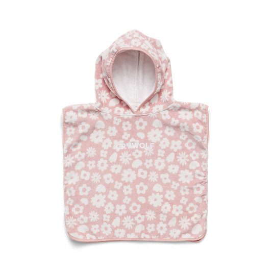 Crywolf Baby Hooded Towel Blush Floral