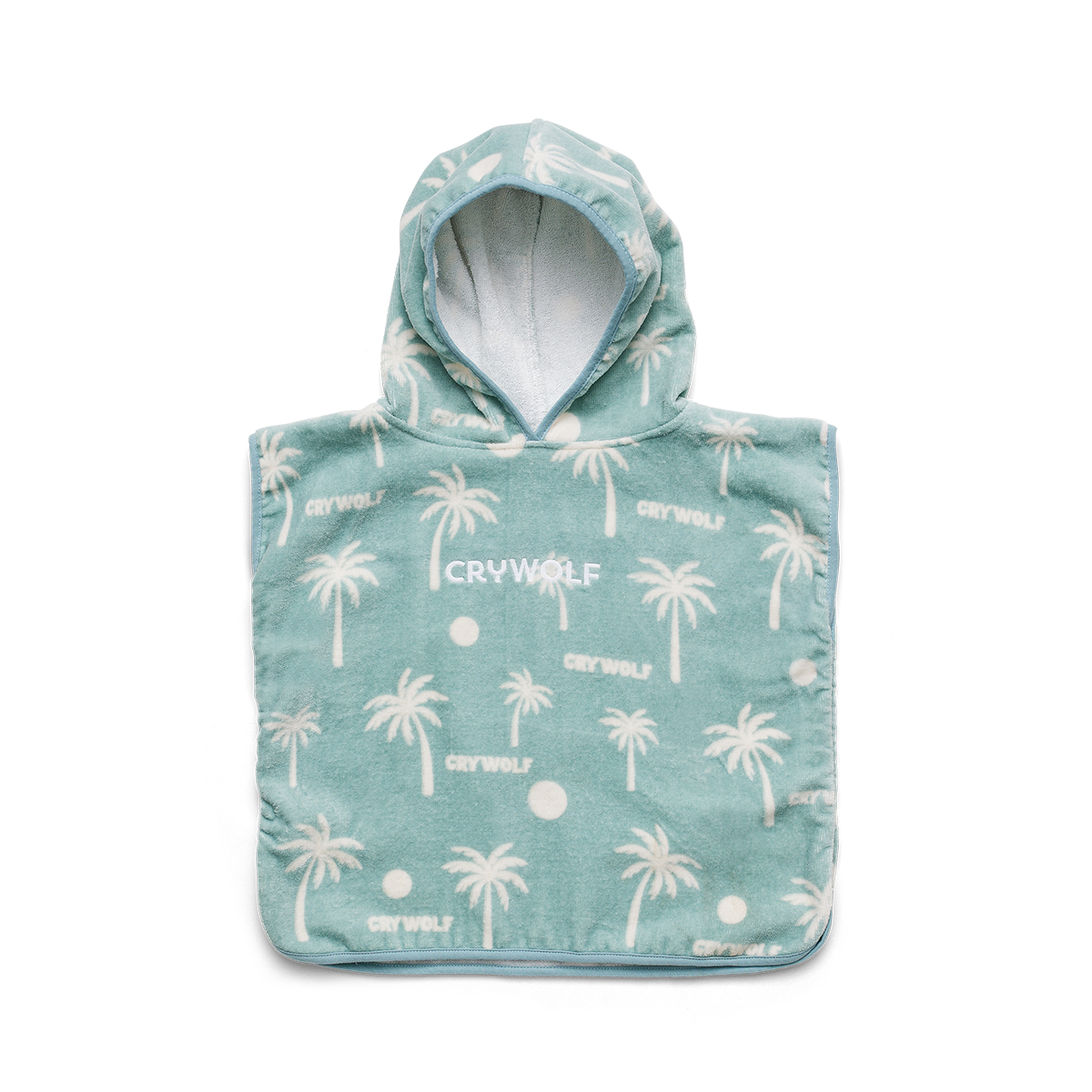 Crywolf Baby Hooded Towel Pacific Blue