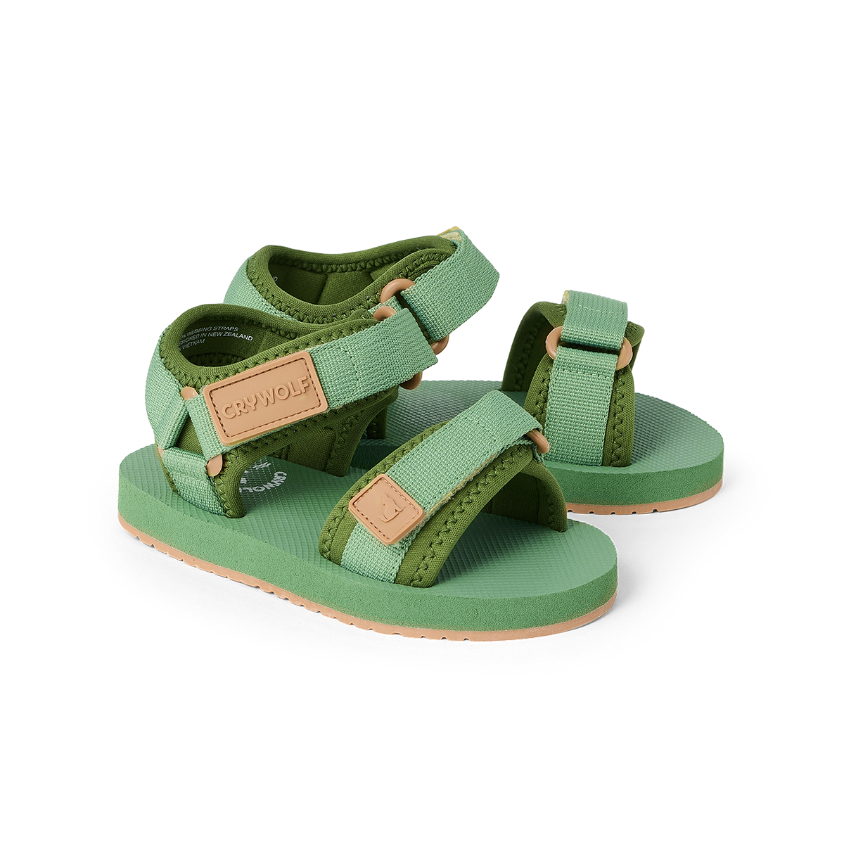 Crywolf Beach Sandal Coastal Green