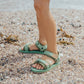 Crywolf Beach Sandal Coastal Green