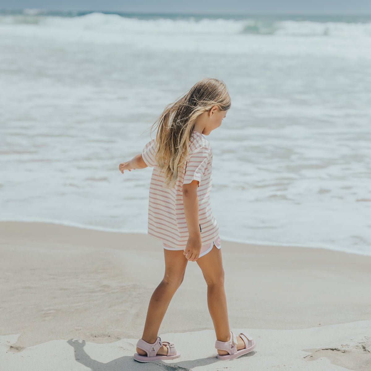 Crywolf Beach Sandal Soft Pink