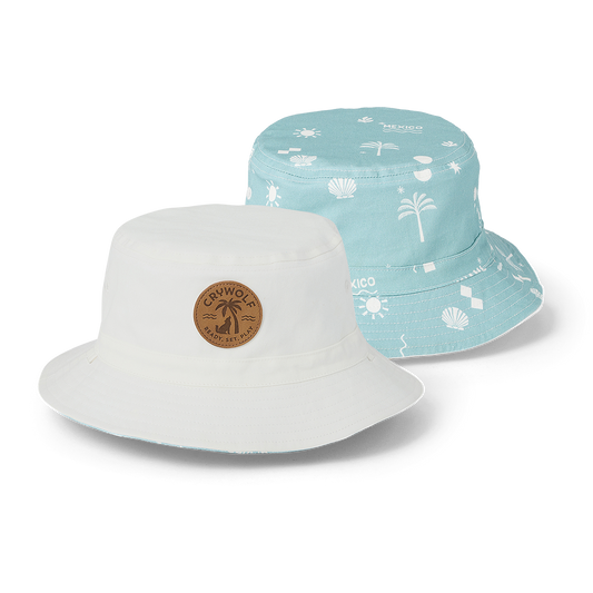 Crywolf Reversible Bucket Hat Going Places