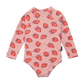 Crywolf Long Sleeve Swimsuit Strawberry Splash