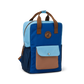Crywolf Mini Backpack Deep Sea Colourblock