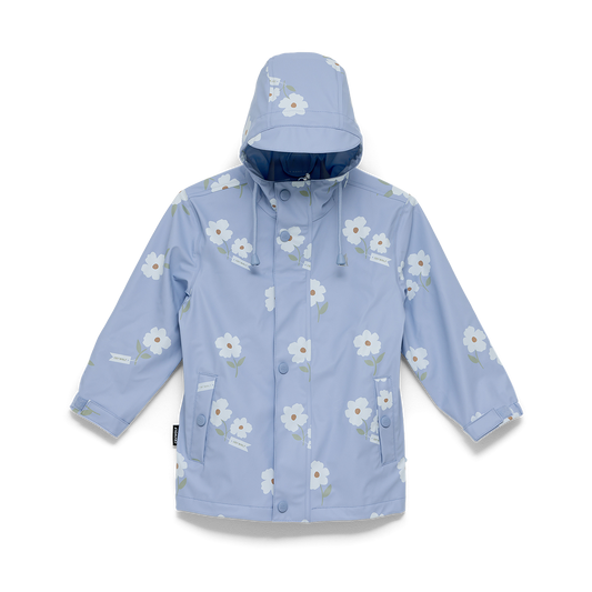 Crywolf Play Jacket Floral Periwinkle