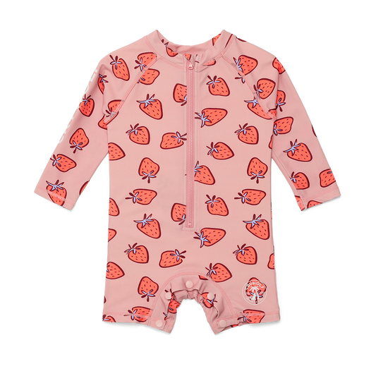 Crywolf Rash Suit Strawberry Splash